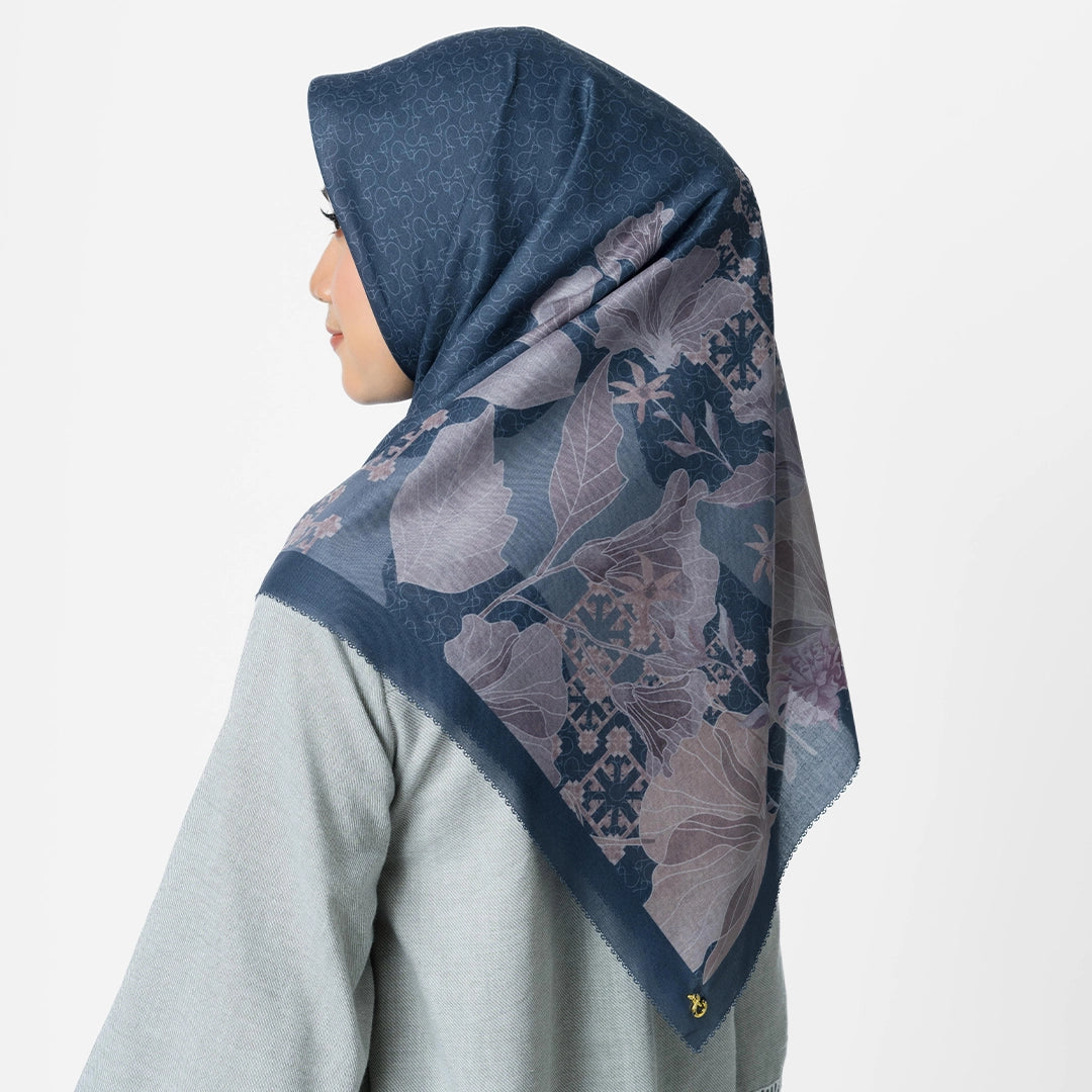 Salvia Scarf Cobalt