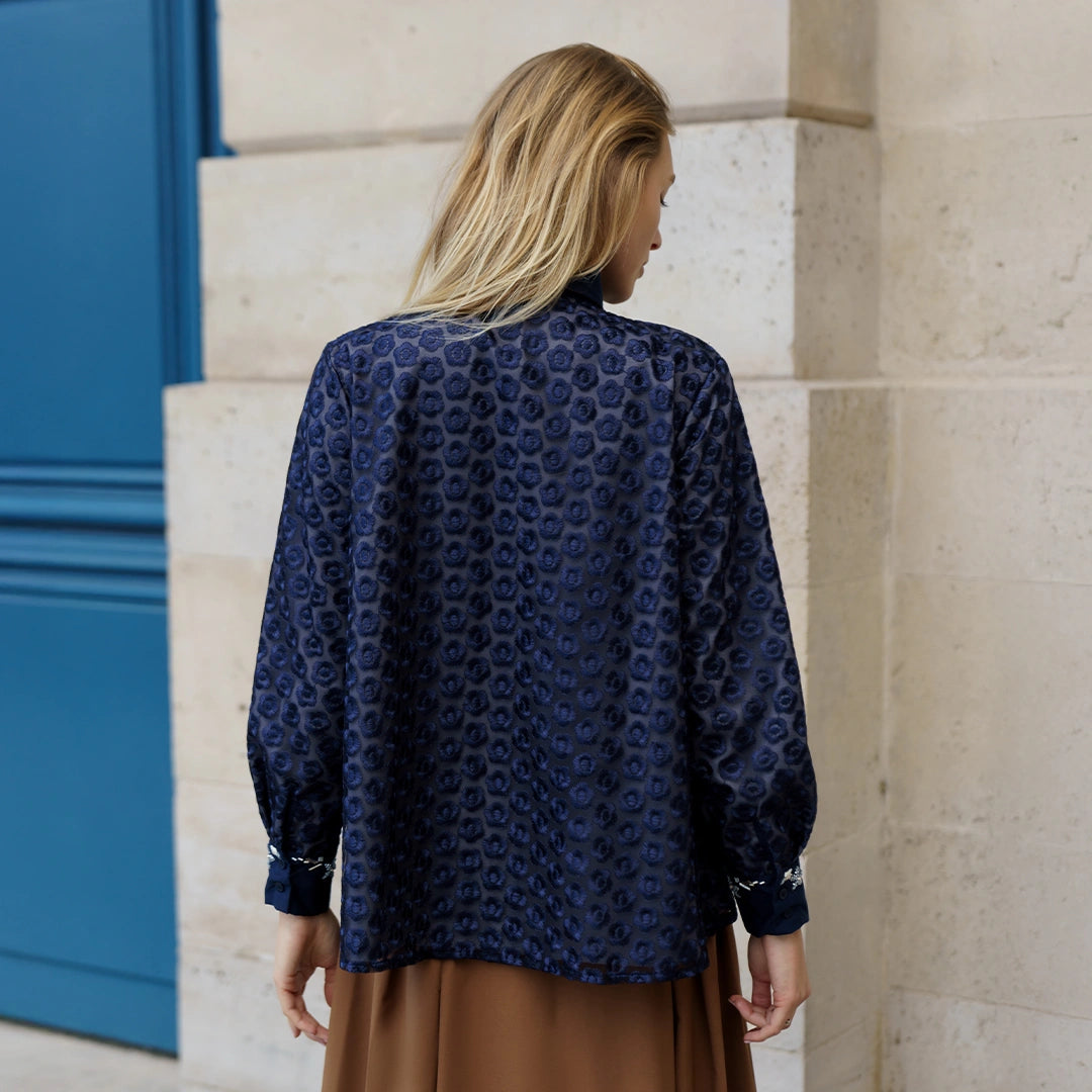 Saza Top Navy