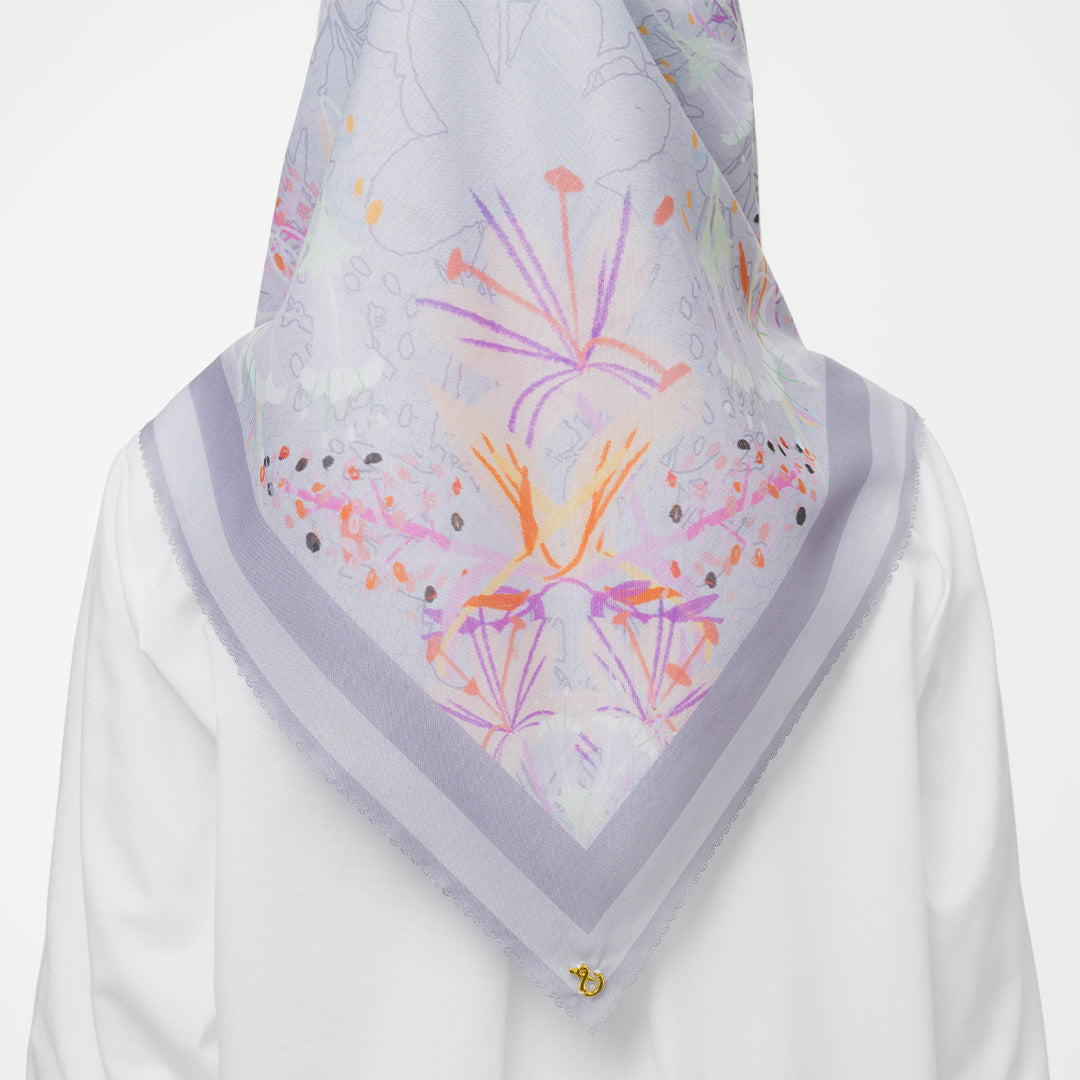 Phalessa Scarf Ash Purple