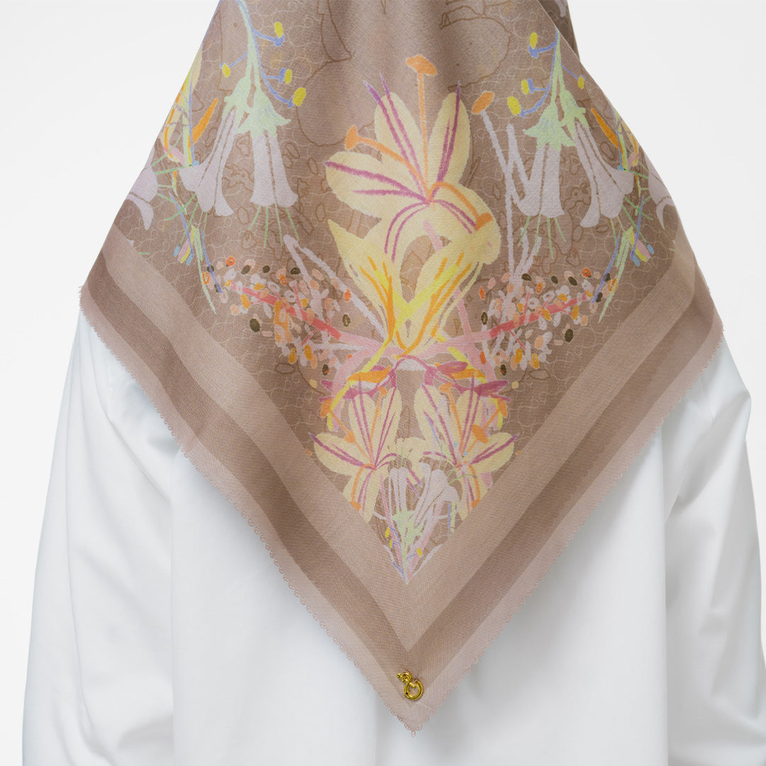 Phalessa Scarf Brown