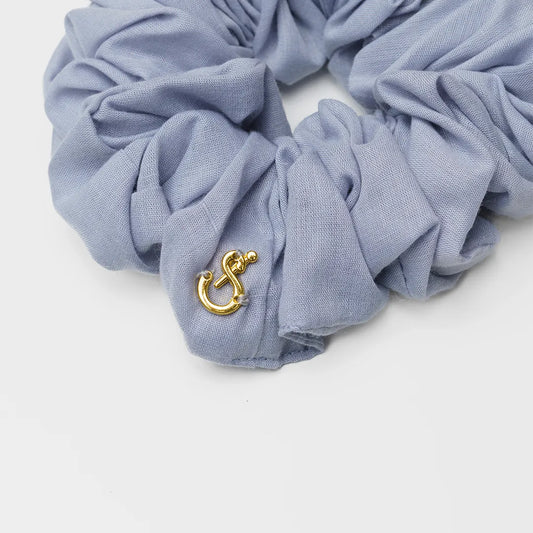 Ells Scrunchie Silver