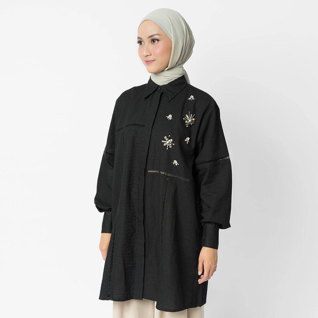 Shilla Tunic Black