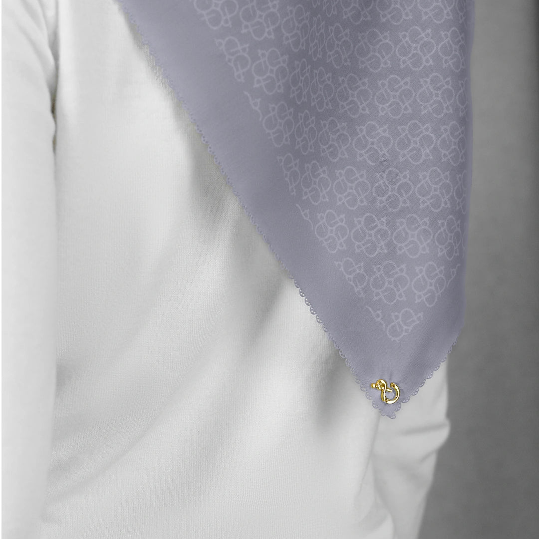 Sierra Scarf Misty Grey