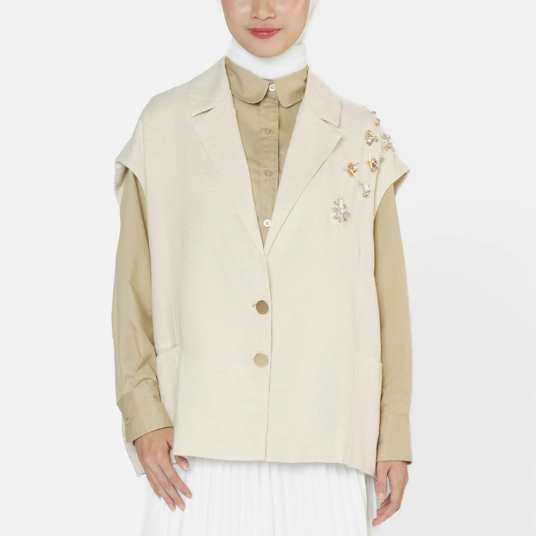 Sola Vest Broken White