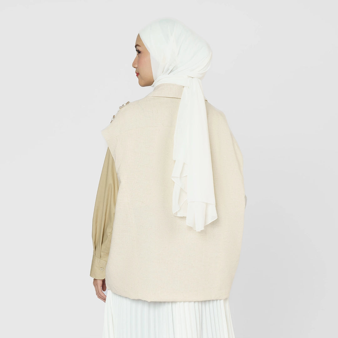 Sola Vest Broken White
