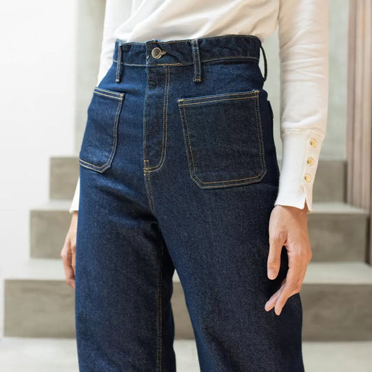 Solyn Pants Dark Denim