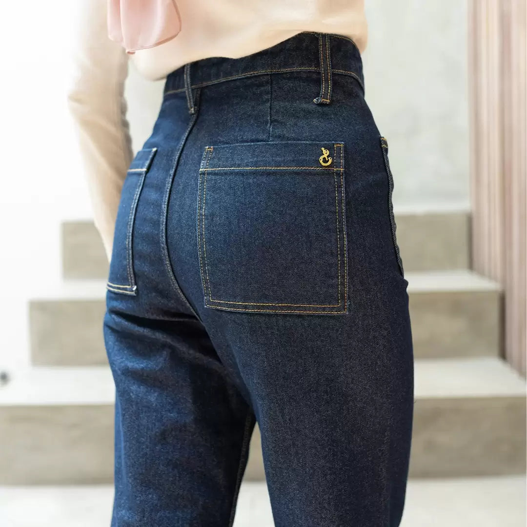 Solyn Pants Dark Denim