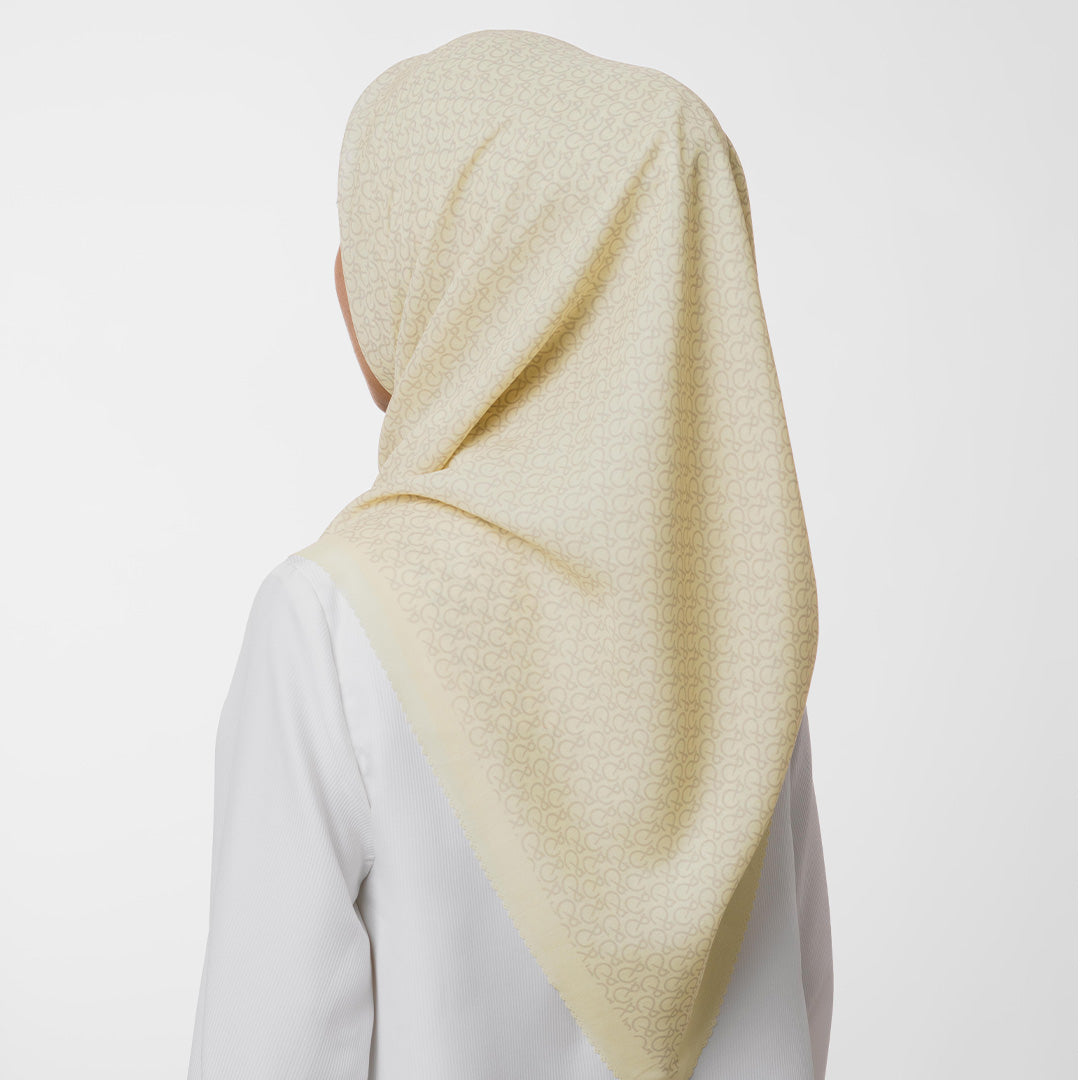 Syera Scarf Taupe Yellow