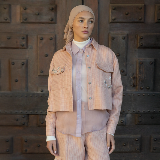 Tisha Outer Tropical Peach