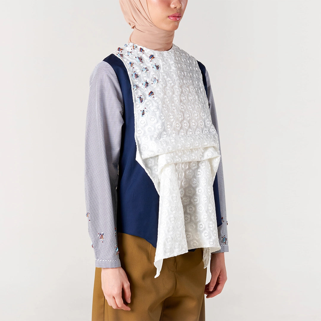 Tracie Top Navy