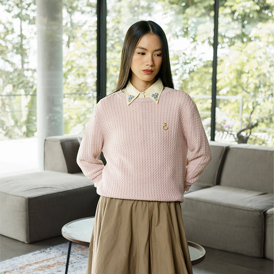 Vajeera Top Blush Pink