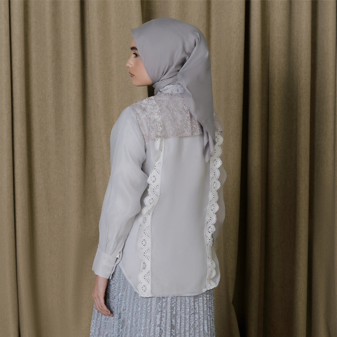 Voila Top Grey Lilac