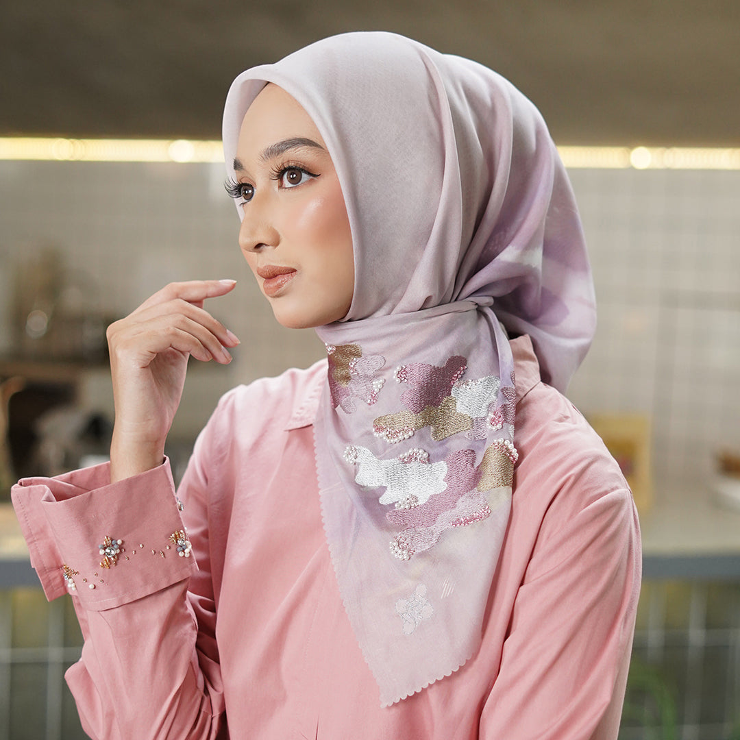 Veddira Scarf Arcus Lilac