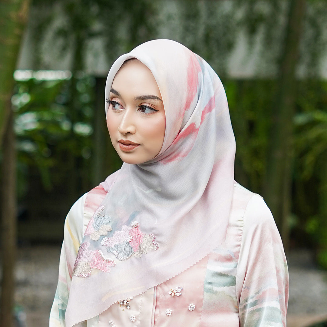 Veddira Scarf Strato Blush