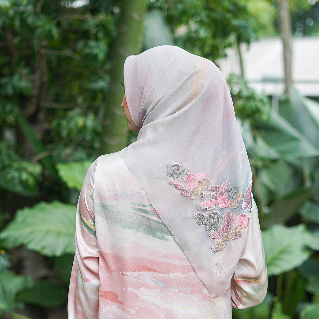 Veddira Scarf Strato Blush