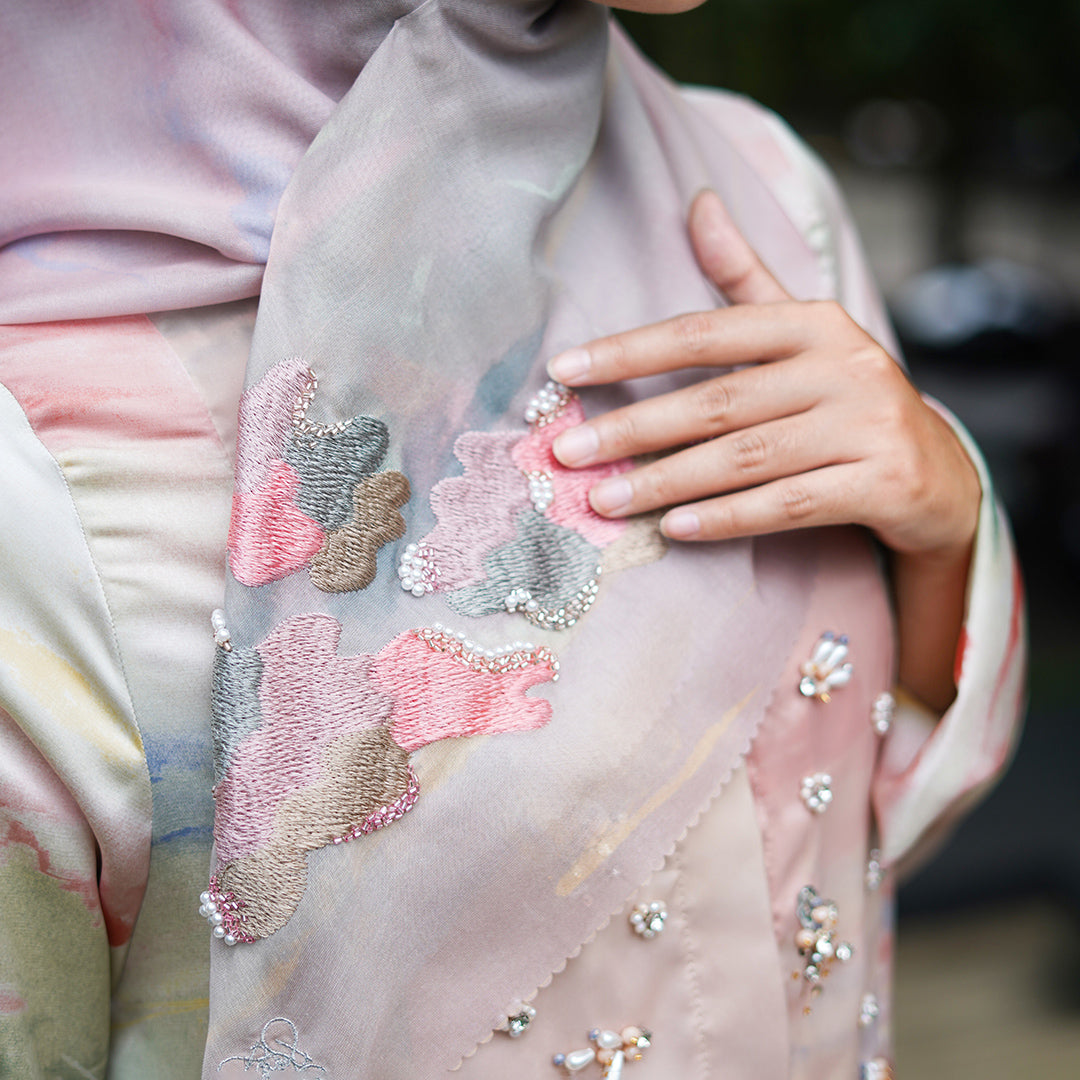 Veddira Scarf Strato Blush