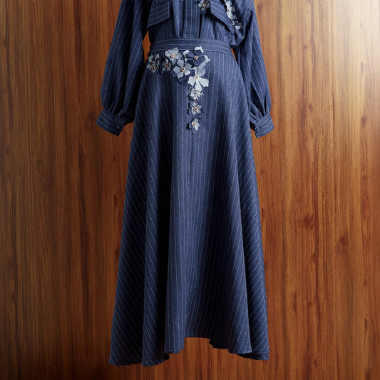 Zaria Skirt Blue Iris