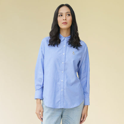 Athaya Top Stripe Blue