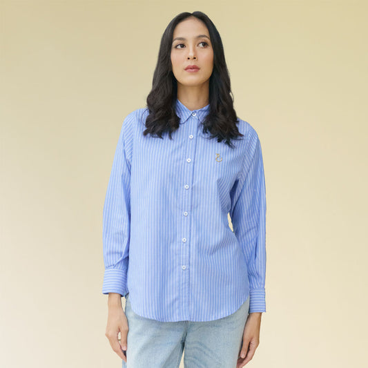 Athaya Top Stripe Blue