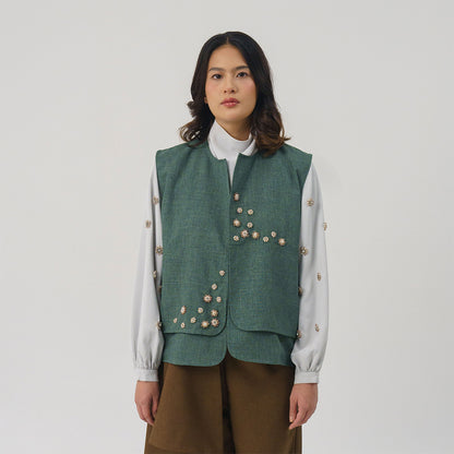 Bivara Vest Bistro Green
