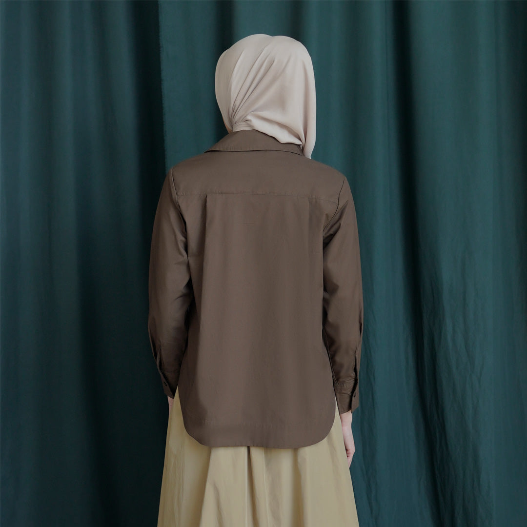 Akeira Top Truffle Brown