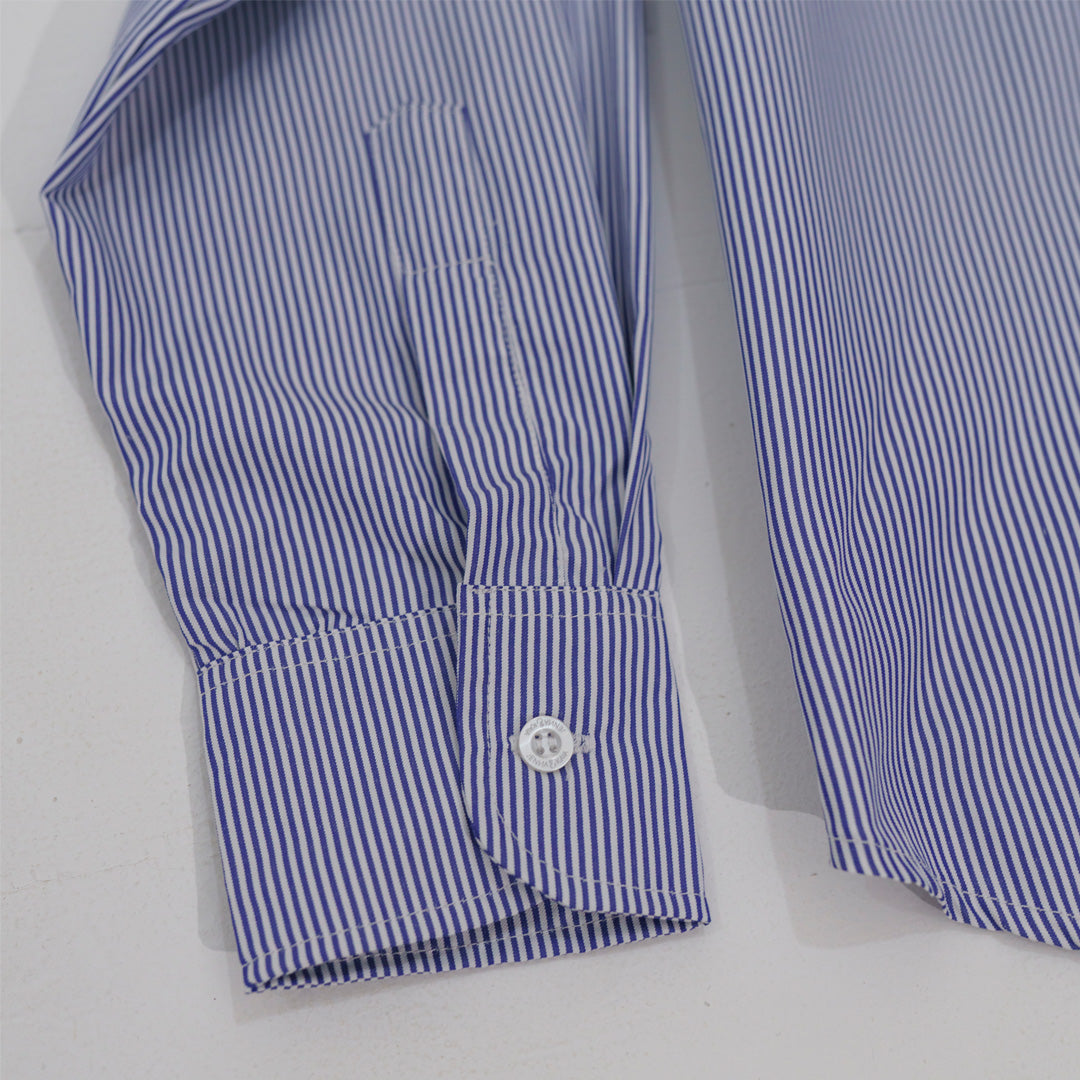 Finqya Top Stripe Royal Blue