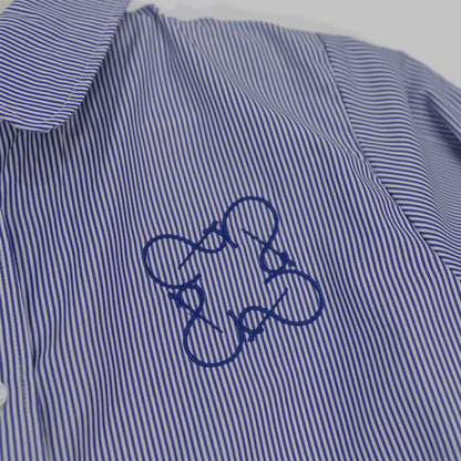 Finqya Top Stripe Royal Blue