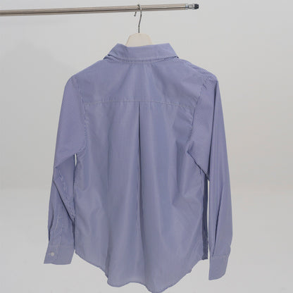 Finqya Top Stripe Royal Blue