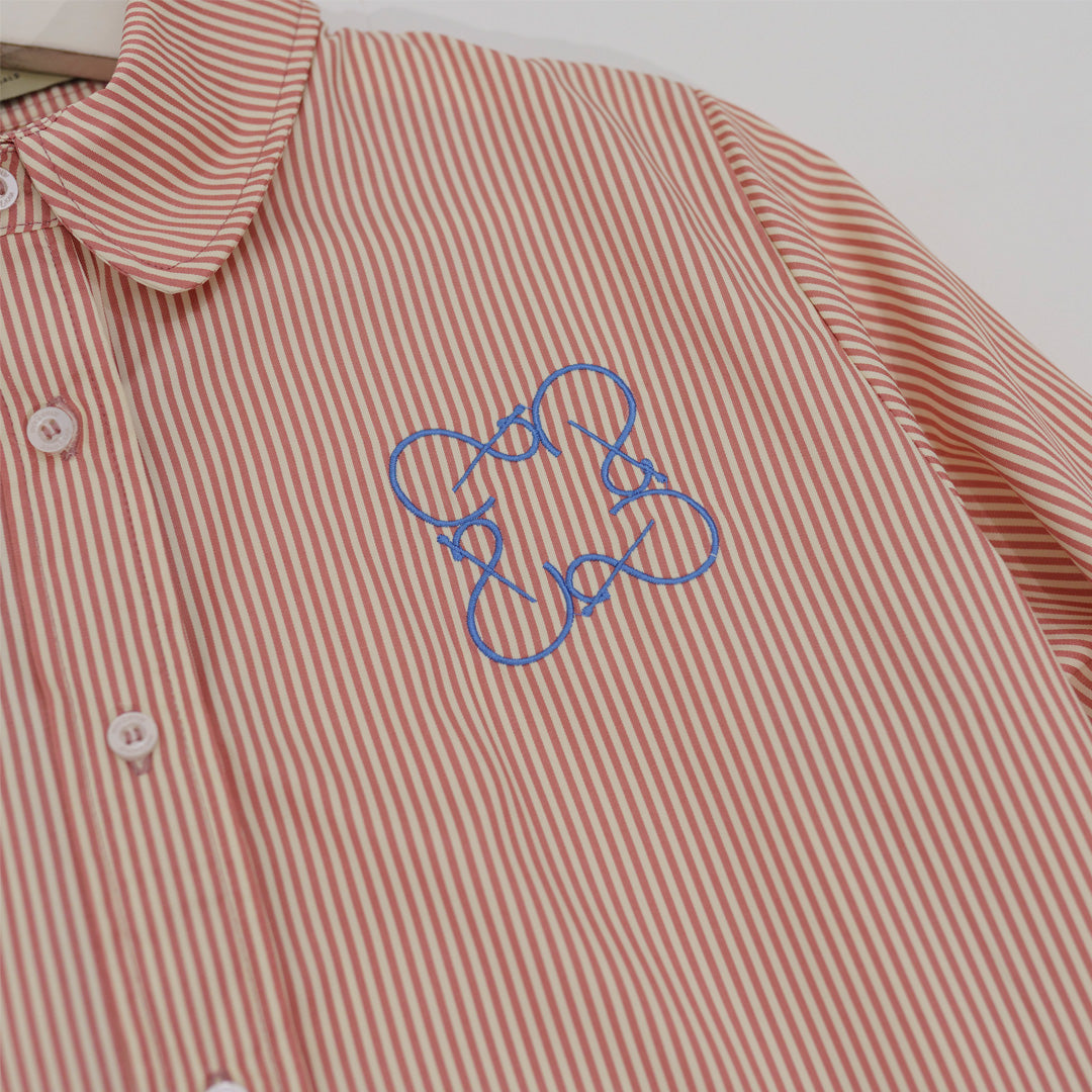 Finqya Top Stripe Rose