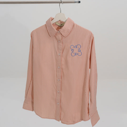 Finqya Top Stripe Rose