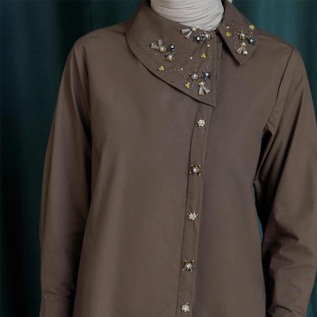 Akeira Top Truffle Brown