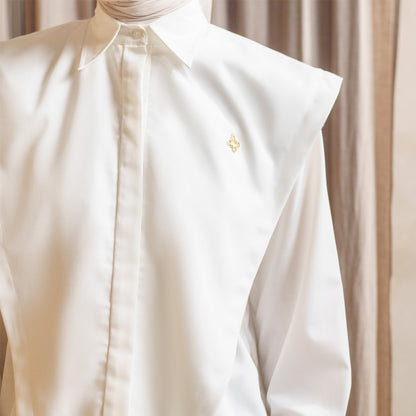 Glea Top Broken White