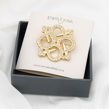 Jane Brooch Gold