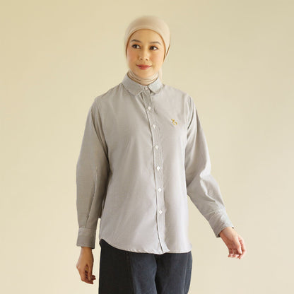 Athaya Top Stripe Black