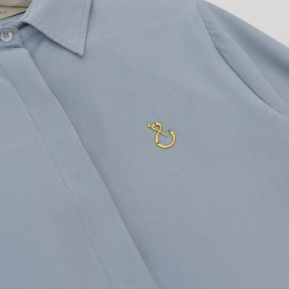 Kanya Shirt Silver Blue