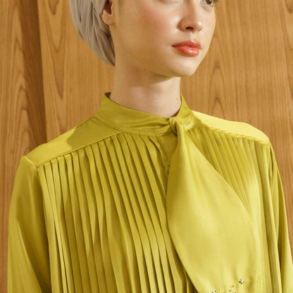 Reyyn Top Olive Gold