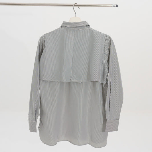 Noora Top Stripe Grey