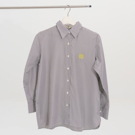 Noora Top Stripe Grey