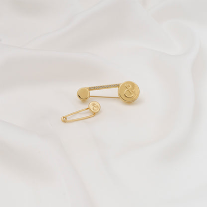 [BUNDLING] Meya and Nayla Safety Pin Gold