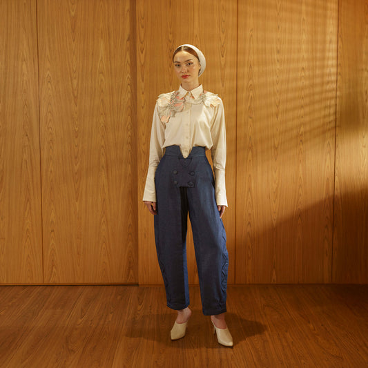 Tiana Pants Dark Denim