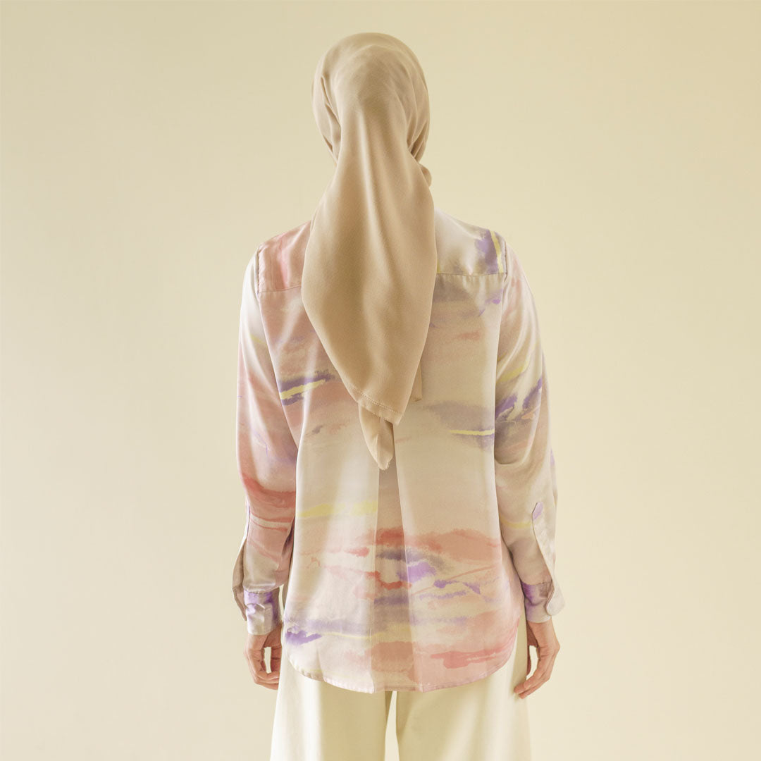 Athaya Top Pink Pattern