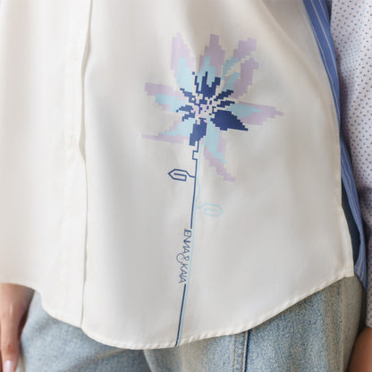 Raine Top Sapphire Blue