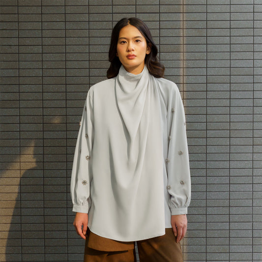 Alleva Top Seafoam