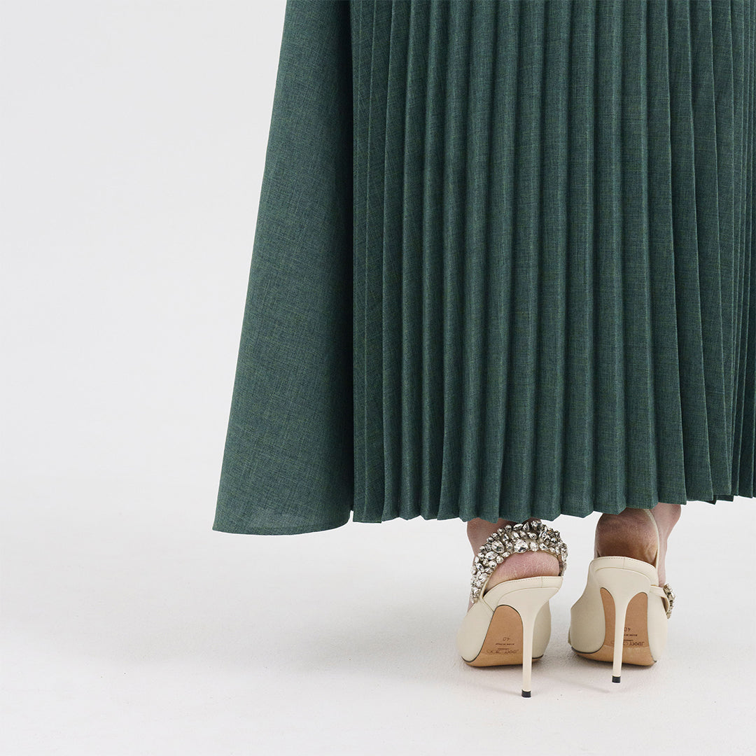 Laura Skirt Bistro Green