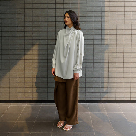 Alleva Top Seafoam