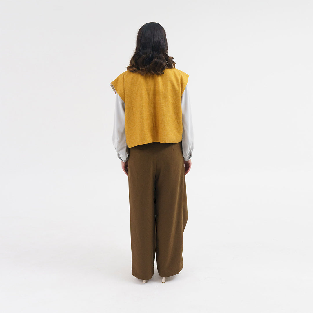 Berlyn Vest Mustard