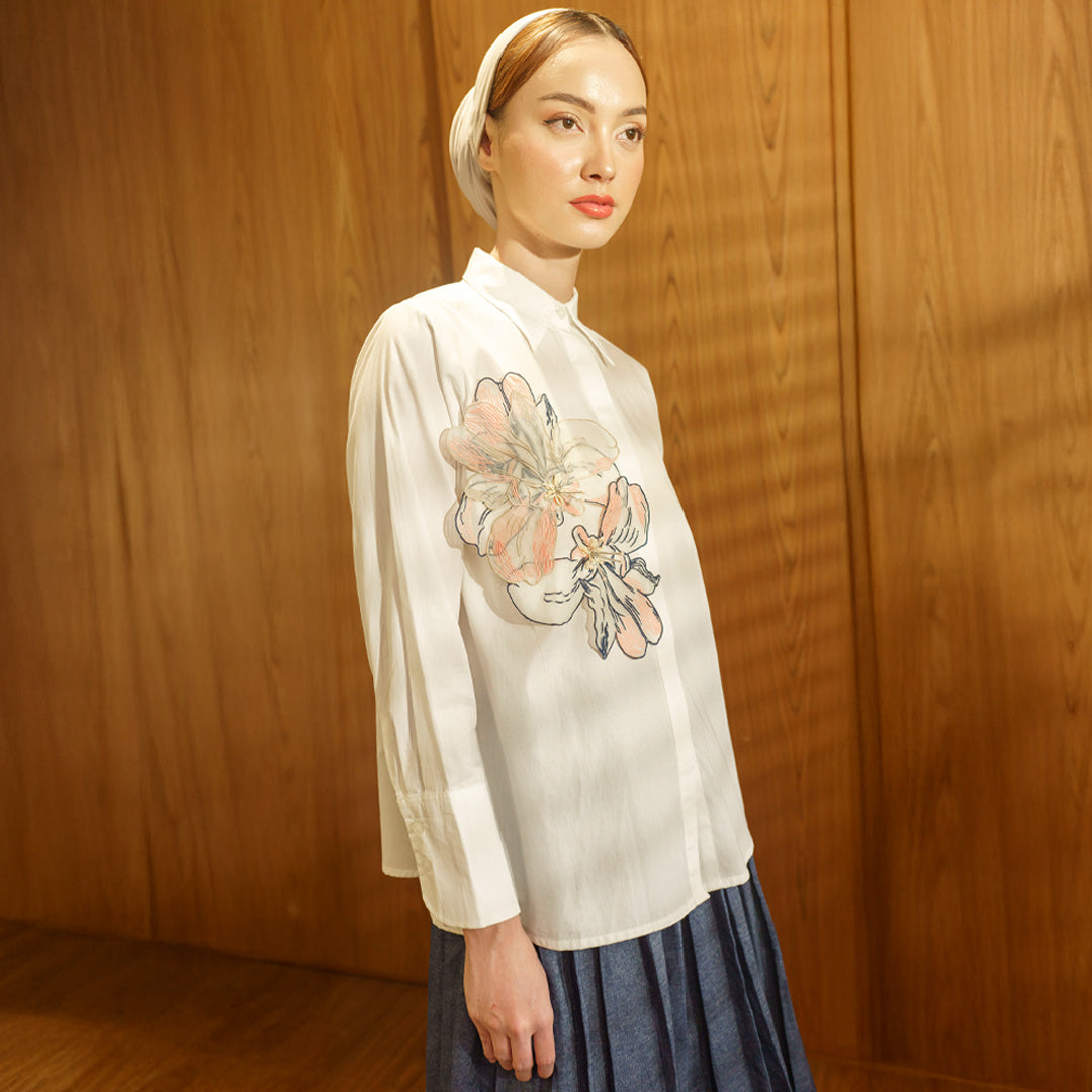 Rhayda Top Broken White