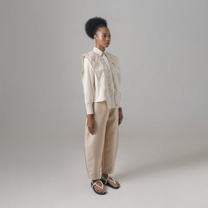 Reyasha Top Ivory