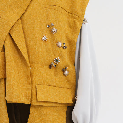Berlyn Vest Mustard