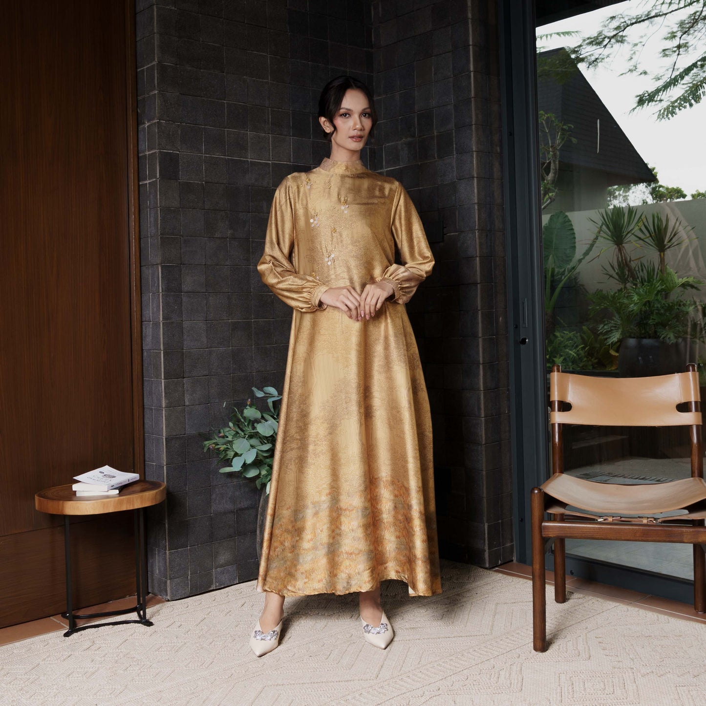 Ainy Dress Harvest Gold